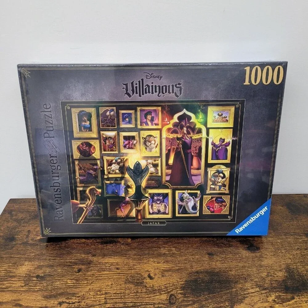NEW Ravensburger No. 150236 Disney Villainous Jafar 1000 Piece Puzzle 27x20